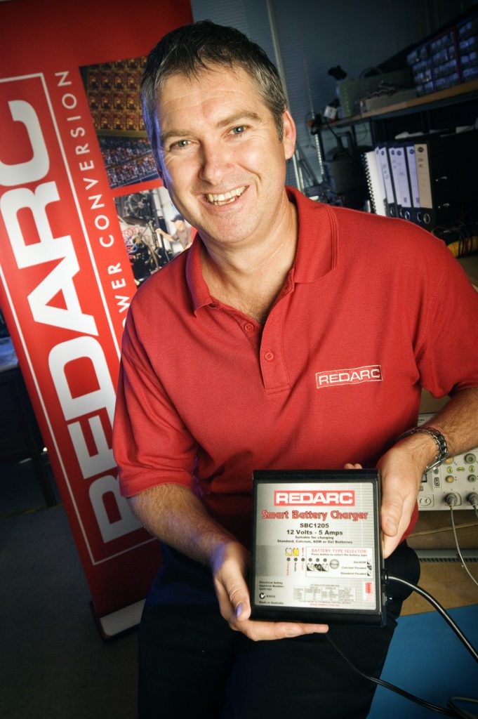 Anthony Kittel with REDARC product